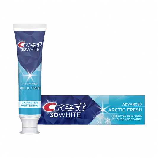 Crest 3D White معجون الأسنان
Deluxe Arctic Fresh Toothpaste 75ml