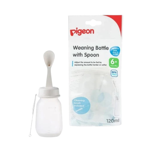 Pigeon Weaning Bottle With Spoon
