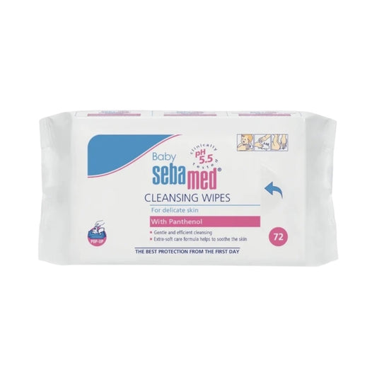 Sebamed Baby Cleansing Wipes 72 Pieces