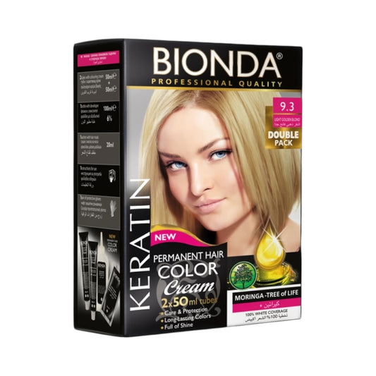 BIONDA PERMANENT HAIR COLOR
Nº 9.3