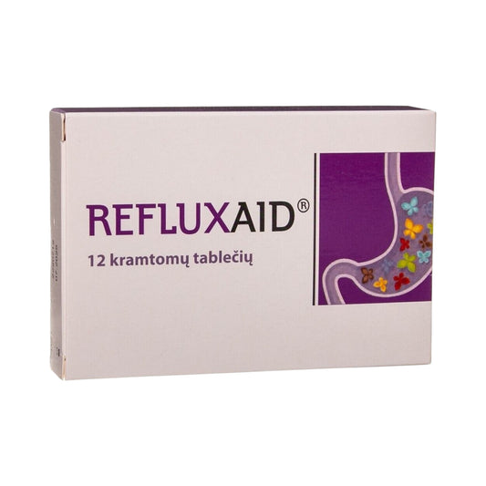Refluxaid12 Chewable Tablets