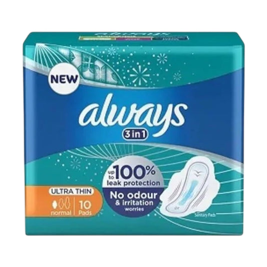 Always Ultra Thin Regular Wings - 10 Pads