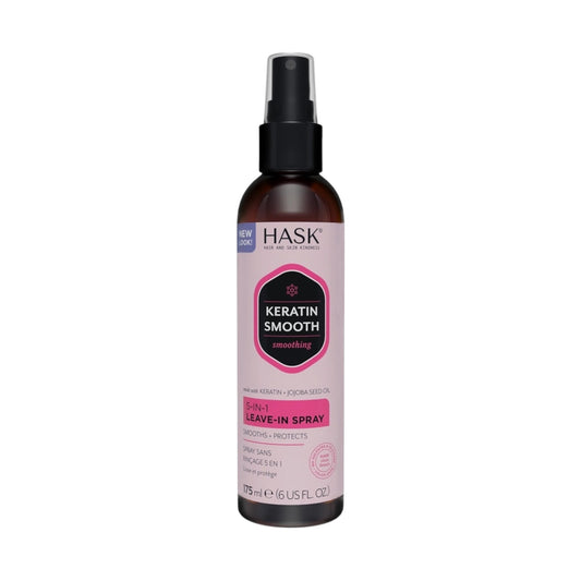 Hask 5 In 1 Leave - In Spray With Keratin & Jojoba Seed Oil 175ml