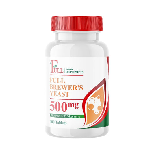 Full Brewers Yeast 500mg 100 Tablets