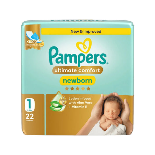 Pampers Ultimate Comfort Size 1 22 Diapers
