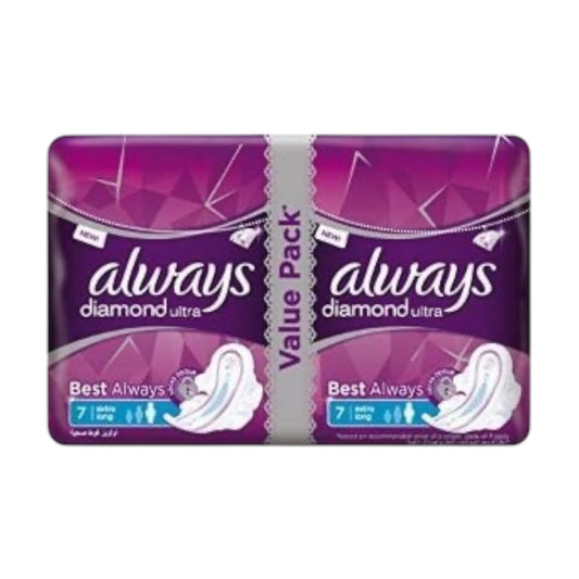 Always Diamond Economy Pack 14 Pads