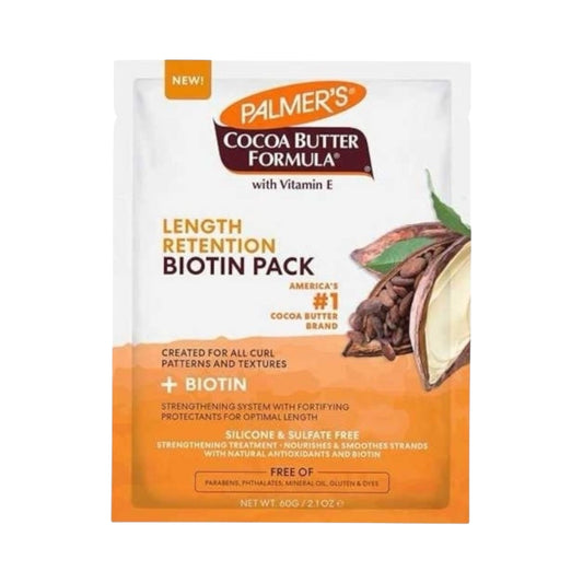 Palmers Cocoa Butter Length Retention Biotin Pack Sachet 60Gm