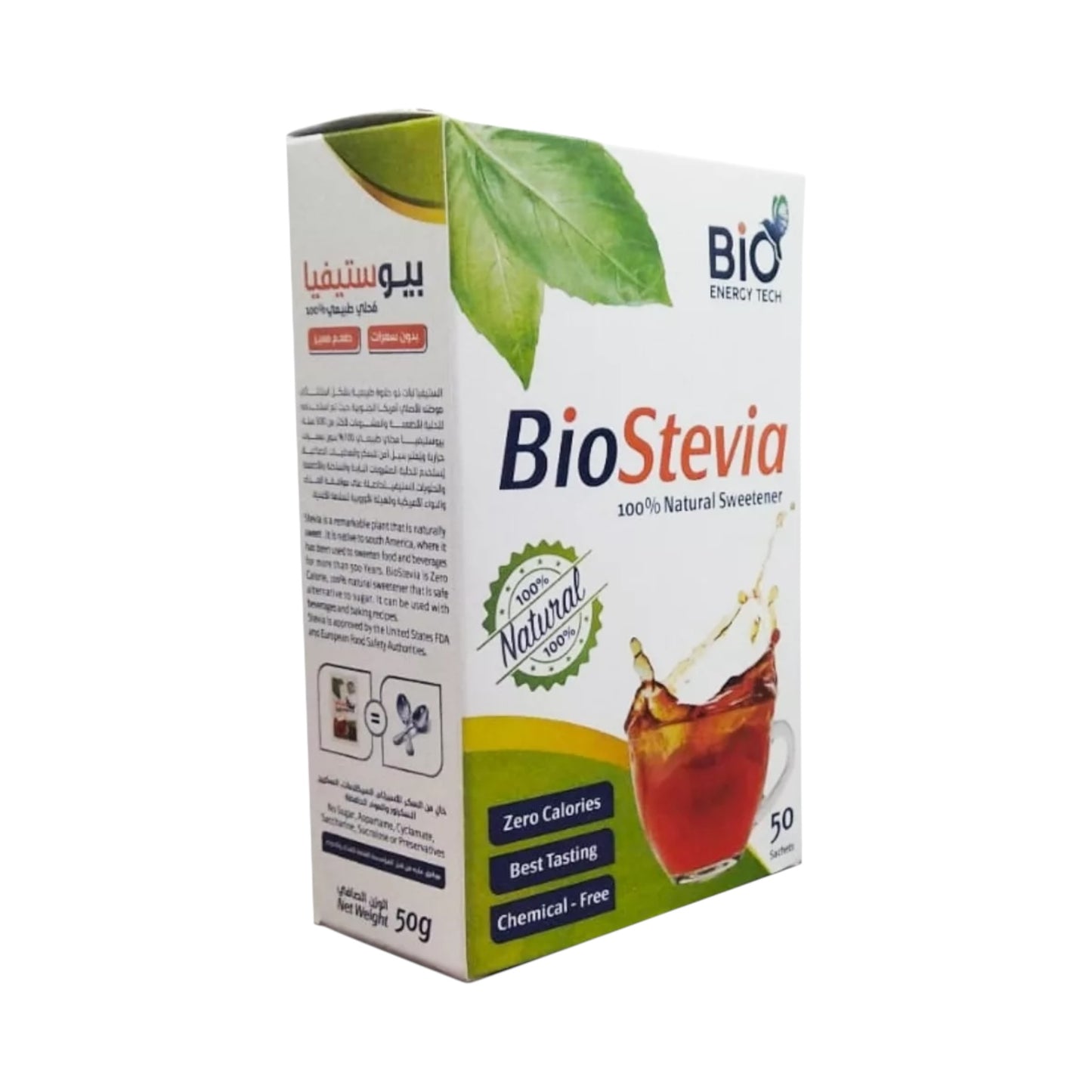 BioStevia Bioenergy sweetener and sugar substitute