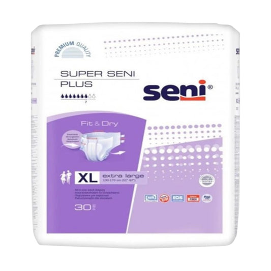 Seni Super Plus Adult Diapers Size XL 30 Diapers