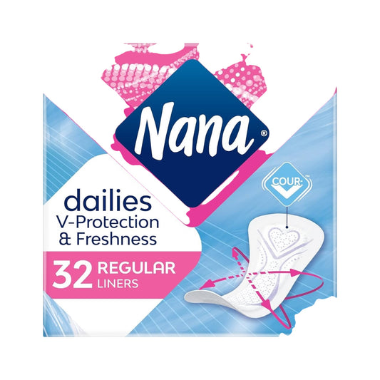 Nana Normal Value فوط نسائية يومية
Pack Pantyliner 32 Pads