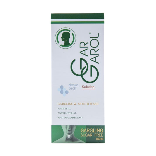 Gargarol غسول الفم والأسنان
Mouthwash 180ml