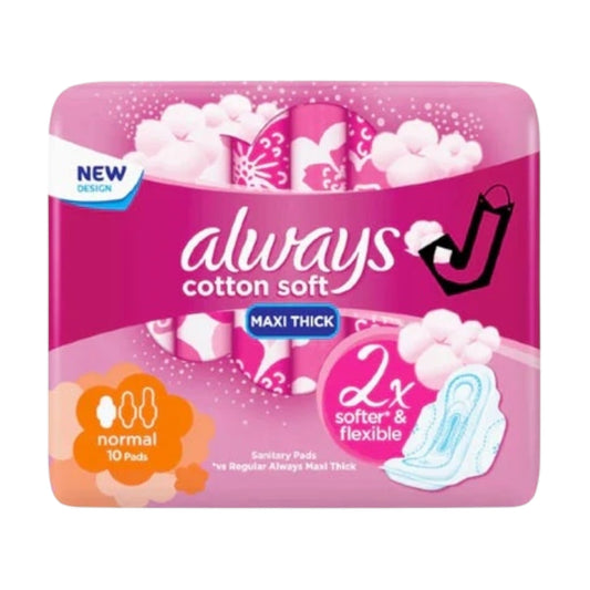 Always Maxi Thick Regular 10 Pads