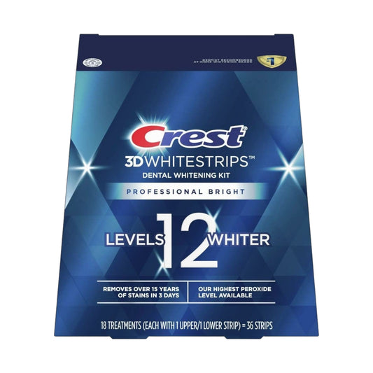 Crest 3D White Level 12 Teeth Whitening Strips