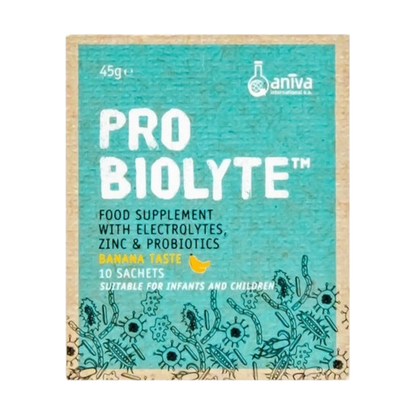 Pro Biolyte (Restores Electrolyte Balance) 10 Sachets