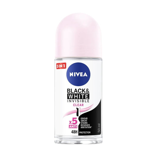 Nivea Women Black And White Invisible Original Roll On Deodorant 50MI