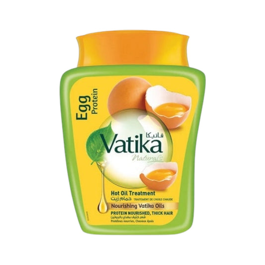 Vatika Hot Oil Treatment Protein Nourished, Thick Hair Egg Protein 1 kg
