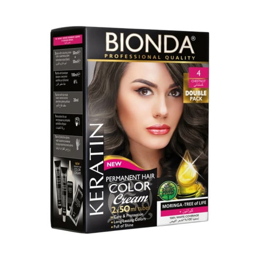 BIONDA PERMANENT HAIR COLOR
Nº 4