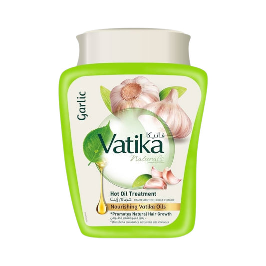 Vatika Hot Oil Treatment Promotes Natural Hair Growth Garlic