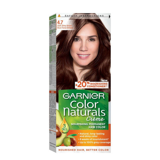Garnier Color Naturals 4.7 Glossy Dark Brown