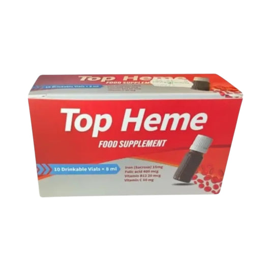 Top Heme Drinkable Ampules 10 Pcs