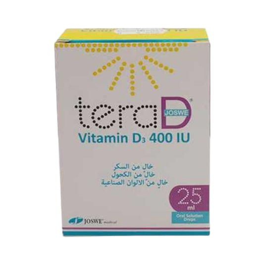 Tera D Vitamin D3 400 IU Oral Drops for Children 25 ml