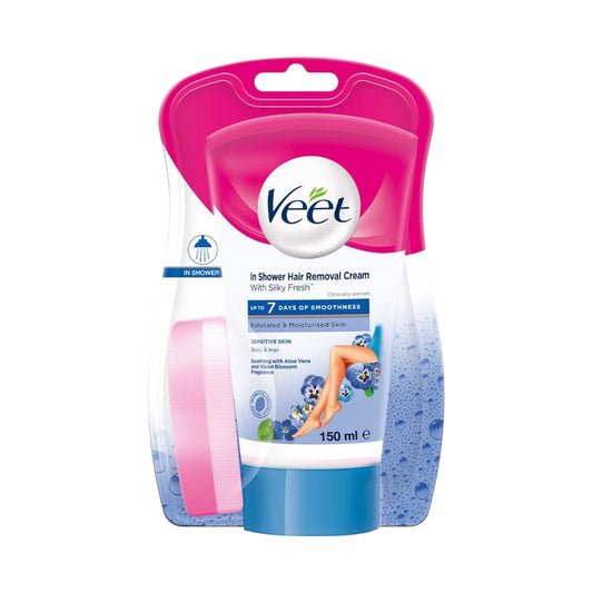 Veet In Shower Hair كريم ازالة الشعر
Removal Cream For Sensitive Skin