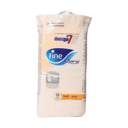 Fine Care Derma Pro Diapers, 18 Pieces, Small Size
