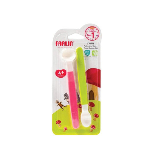 Farlin Silicone Baby Spoons 6 Pieces