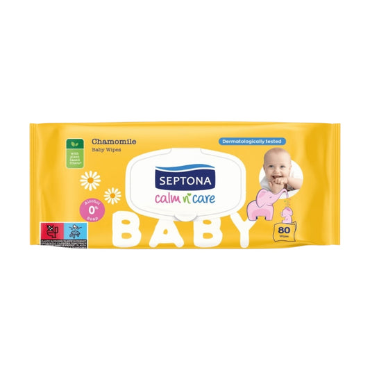 Septona Baby Wipes Chamomile 80 Pcs