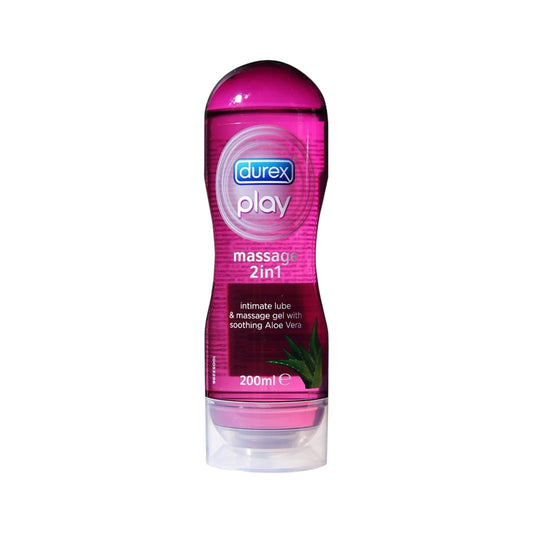 Durex Massage 2 In 1 Soothing Aloe Lubricant 200M - MELIA-PHARMACY