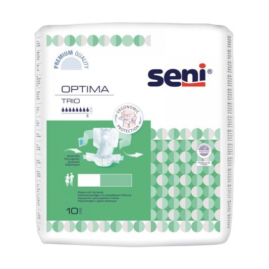 Seni Super Trio Adult Diapers Large Size 10 Diapers