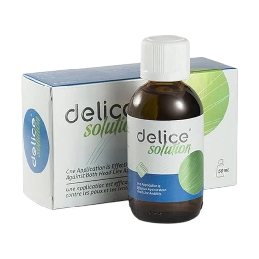 Delice solution to eliminate head lice
