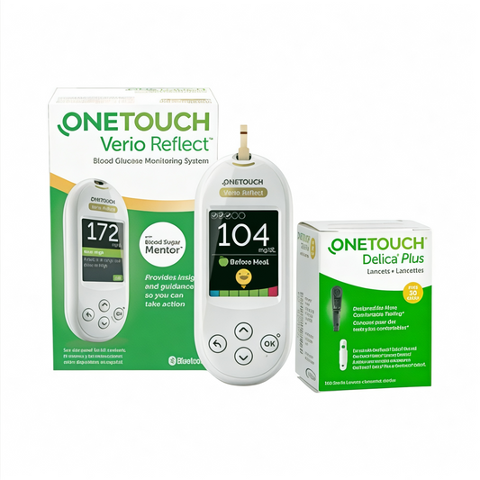 One Touch Verio Reflect ( Meter + 100 Strip )