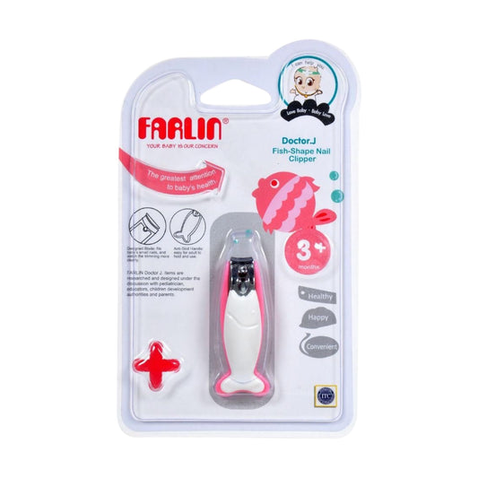 Farlin Pacifier Clip Pink