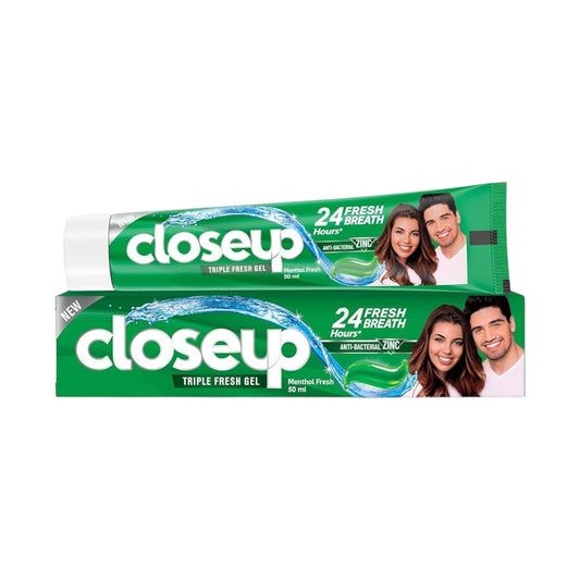 Close Up Deep Action معجون الآسنان
Menthol Fresh Toothpaste 100ml
