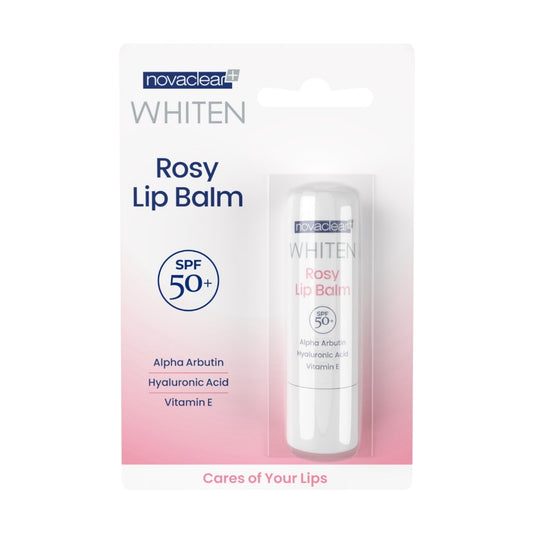 Novaclear Whiten Rosy Lip Balm Spf50+