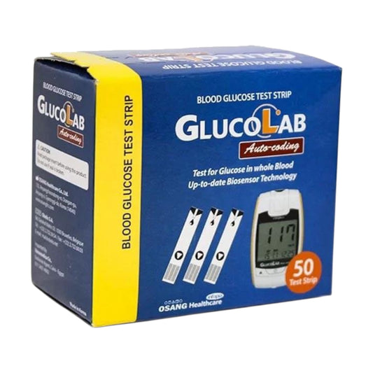 Glucolab Blood Glucose Strips 50 Test