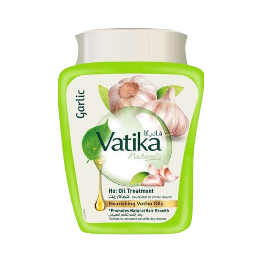 Vatika Hot Oil Treatment Promotes Natural Hair Growth Garlic