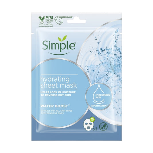 Simple Hydrating Sheet Mask With Hyaluronic Acid