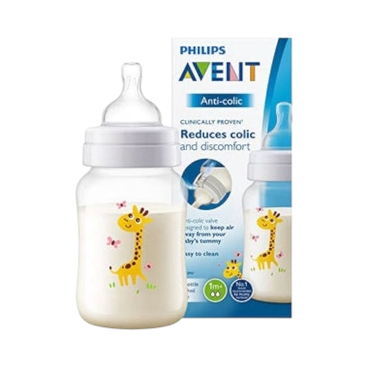 Philips Avent Giraffe Classic+ Baby Bottle 260ml