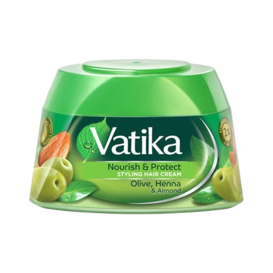 Vatika Nourish & Protect Styling Hair Cream Olive, Henna & Almond 14...