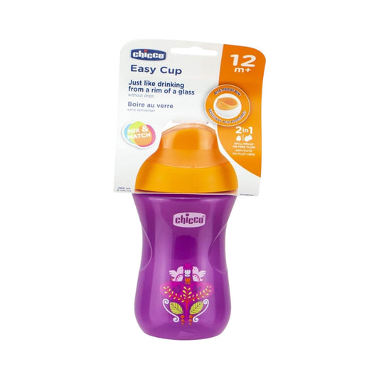 رضاعة الأطفال Chicco 12M+ Pink Easy Cup 266ml