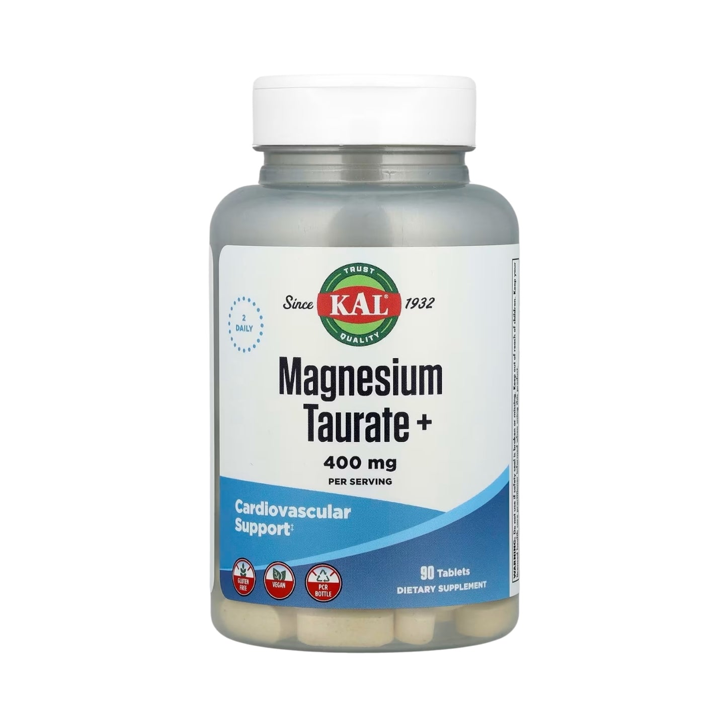 KAL, Magnesium Tauratet, 90 Tablets
