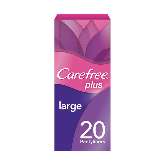 Carefree Large فوط نسائية يومية
Fresh Pantyliner 20 Pads