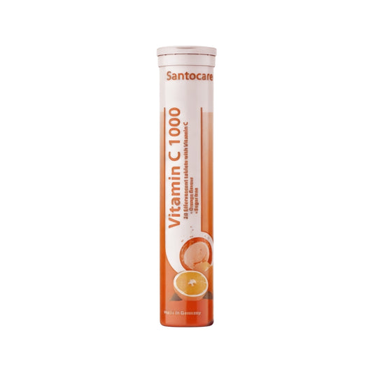 Santocare Vitamin C فيتامين سي
1000 mg 20 Effervescent Tablets