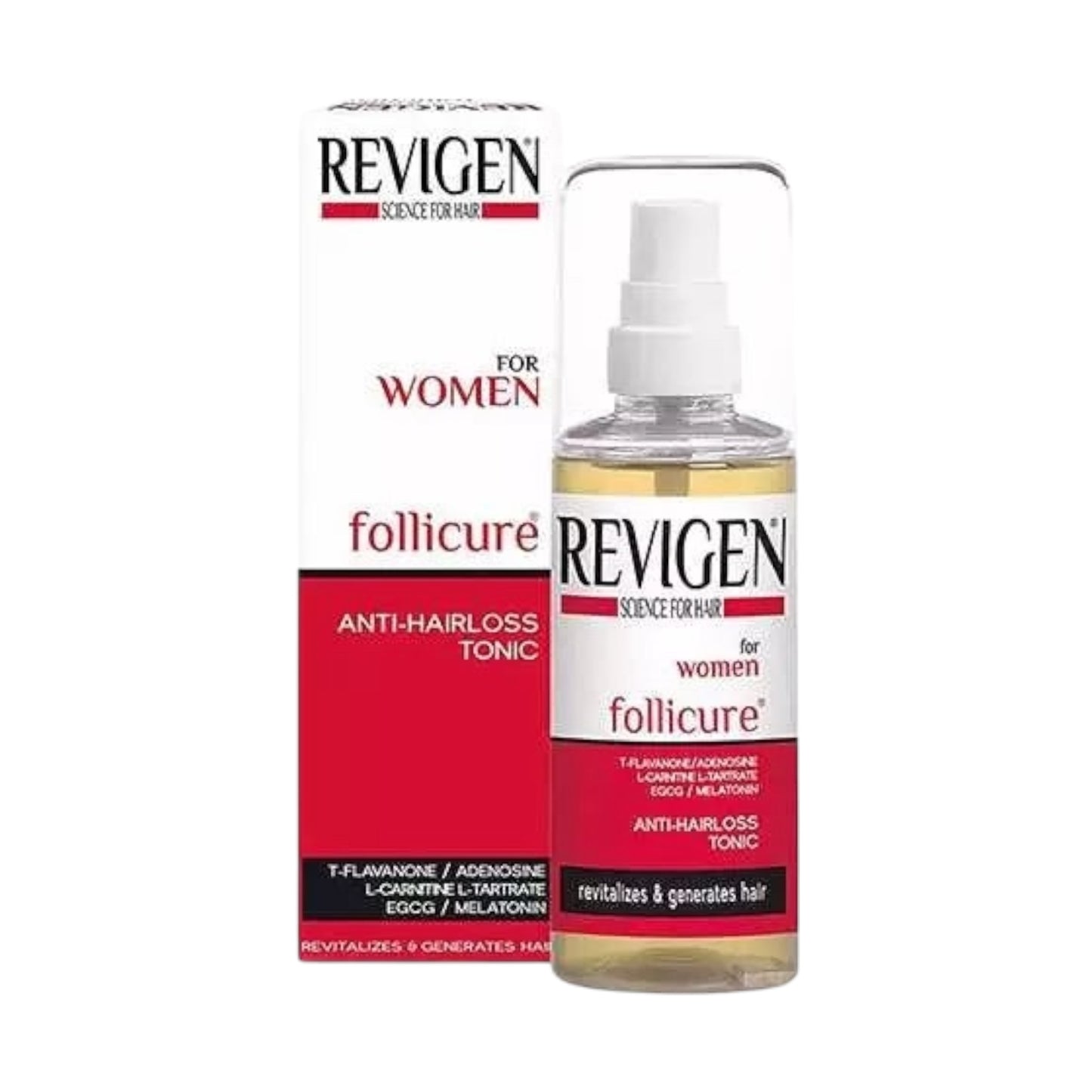 Revigen Follicure Anti تونك الشعر
Hair Loss Tonic (For Women) 100ml