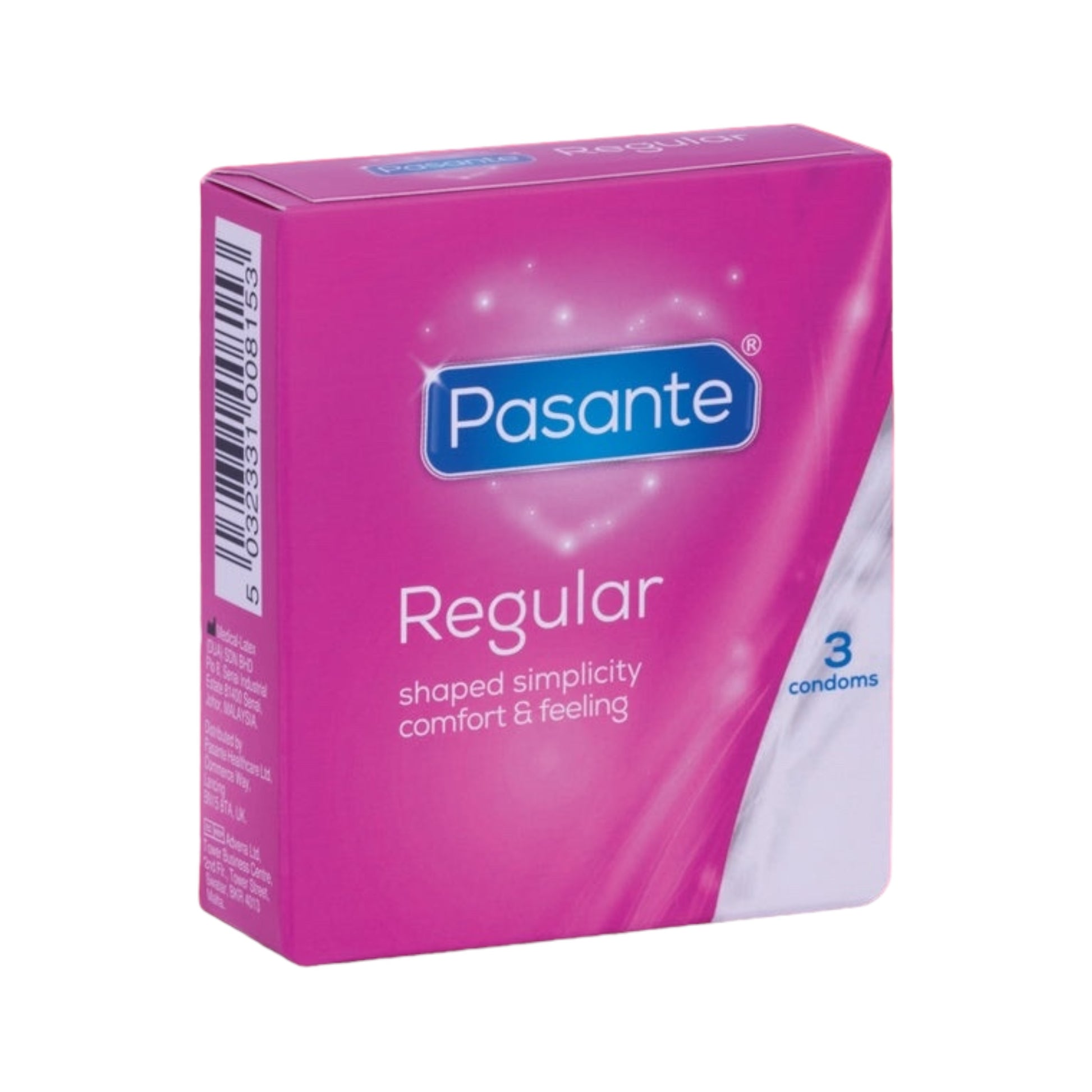 Pasante Regular 3 Condom - MELIA-PHARMACY