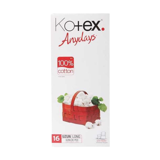 Kotex Anydays Long Daily Pads 16 Pads