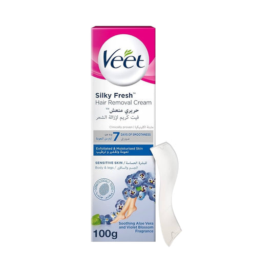 Veet Hair Removal كريم ازالة الشعر
Cream For Sensitive Skin 100g