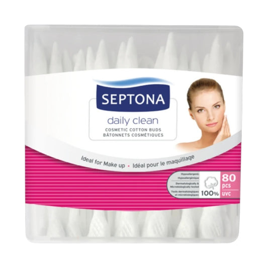 Septona Cosmetic Cotton Buds (80pcs)- Box